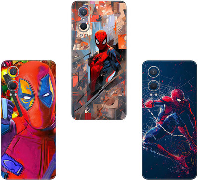 wrap craft REDMI NOTE 10(PACK OF 3)Camera&Back Protector Premium Vinyl Mobile Skin(Multicolor)