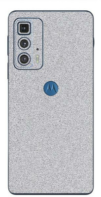 Vcare GadGets Moto Edge 20 Pro Mobile Skin(Silver)