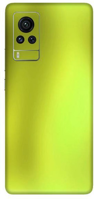 Vcare GadGets Vivo X60 Pro Mobile Skin(Shining Mirror Gold)