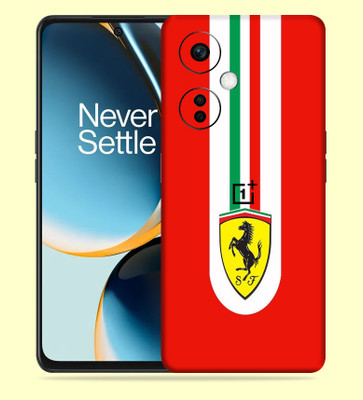 SkinoMania OnePlus Nord CE 3 Lite 5G Mobile Skin(Multicolor Red Ferrari)