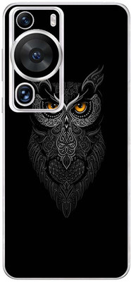 FCS Huawei P60 Pro Printed Back skin Mobile Skin(White Marble)