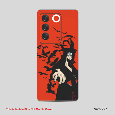 VYBE The Smart Choice Vivo V27 Naruto Mobile Skin Mobile Skin(Jasper Orange A36)