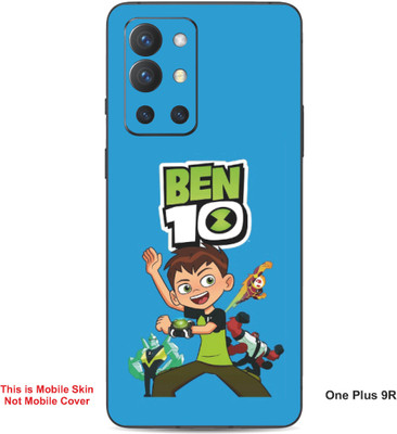 VYBE The Smart Choice One Plus 9R Ben 10 Embossed Mobile Skin(Curious Blue 21)