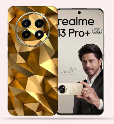 OggyBaba OggyBaba Realme 13 pro plus Mobile Skin(Golden poly)