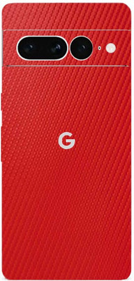 TJ CREATION Google Pixel 7 Pro, google pixel 7 pro Mobile Skin(Ultra Super Red Carbon Fibre Skin With High Matte Finish.)