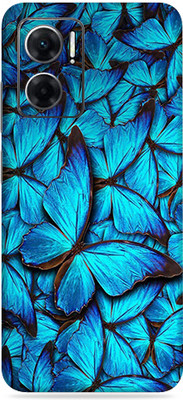 SkinoMania Redmi 11 Prime(5G) Mobile Skin(Blue Butterfly)