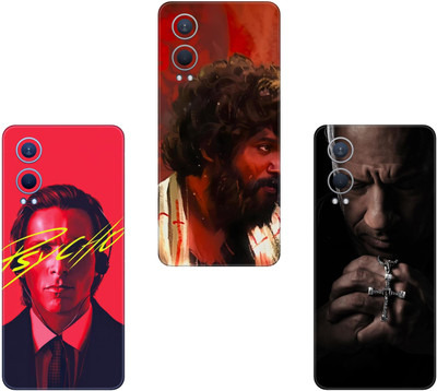 wrap craft GOOGLE PIXEL 9 PRO 5G(PACK OF 3)Camera&Back Protector Premium Vinyl Mobile Skin(Multicolor)
