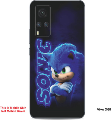 VYBE The Smart Choice Vivo X60 Sonic The Hedgehog Embossed Mobile Skin(Dark Slate Blue B9)