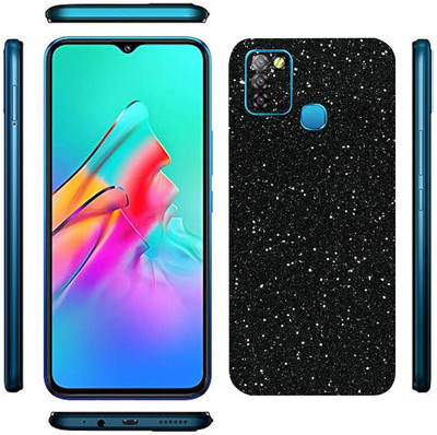 TJ CREATION Infinix Smart 5 Mobile Skin(Superr DARK BLACCK Skin With HiighQuality Matte Finish...0.)