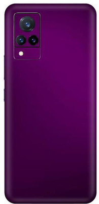 Vcare GadGets Purple Glossy vivo V21 5G Mobile Skin(Purple Glossy)