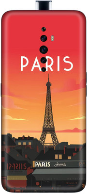 wrap craft OPPO RENO 2Z Premium Vinyl Mobile Skin(Multicolor)