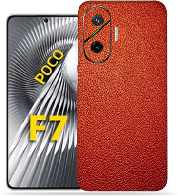 Gizmo Wraps Xiaomi Poco F7 5g Mobile Skin(Red Leather)
