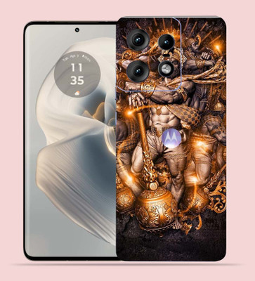 WeCre8 Skin's WeCre8 Skin's Motorola Edge 50 Pro Mobile Skin(Angry Hanuman)