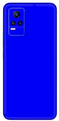 Vcare GadGets Vivo Y21e 5 G Mobile Skin(Blue Matte)