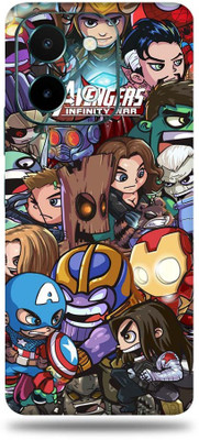 Mclaxa VIVO Y28(4g) Mobile Skin(Avengers Cartoon)