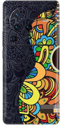 aadia ® VIVO X80 PRO (5G) PRINTED VINYL WRAP DECAL LAMINATION STICKER (MATTE) Mobile Skin(Multicolor)