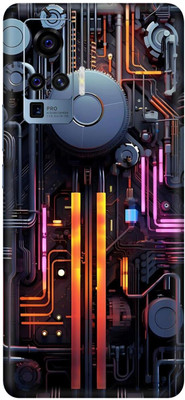 wrap craft VIVO X50 PRO Premium Vinyl Mobile Skin(Multicolor)