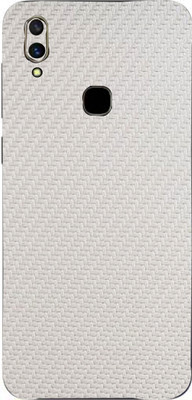 TJ CREATION Vivo y11, Vivo Y11, vivo y11 Mobile Skin(Ultra Super White Carbon Fiber Skin With High Matte Finish.)