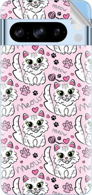 tiddler Google Pixel 8 Pro Mobile Skin(Pink& White)