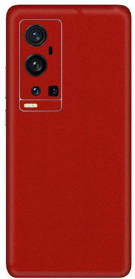 Vcare GadGets Vivo X60 Pro Plus Mobile Skin(Glitter Red)