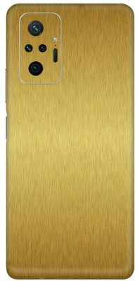 Vcare GadGets Redmi Note 10 Pro Mobile Skin(Gold)