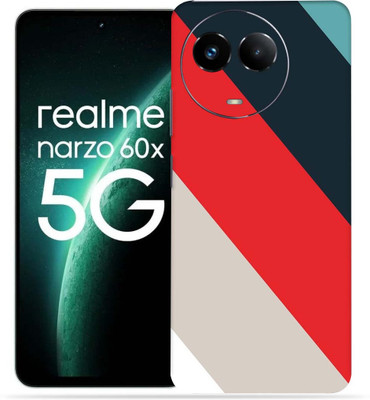 OggyBaba Realme Narzo 60X 5g Mobile Skin(Obligue Line)