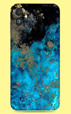 SkinoMania Samsung Galaxy F14 5G Mobile Skin(Multicolor Blue-Aqua)
