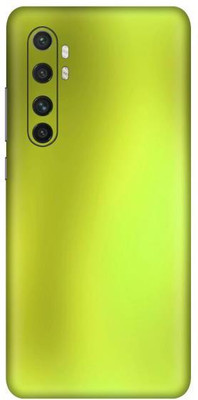 Vcare GadGets Mi Note 10 Lite Mobile Skin(Shining Mirror Gold)