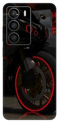 Vcare GadGets realme C75 5G Mobile Skin(Black & Red)