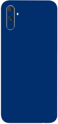 AsSkin Realme C3 Mobile Skin(Dark Blue Matte Skin With High Gloss Matte Finish)