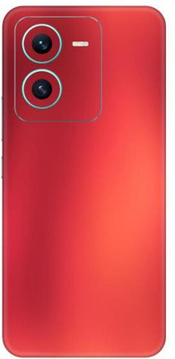 Vcare GadGets V25 5G Mobile Skin(Shining Mirror Red)