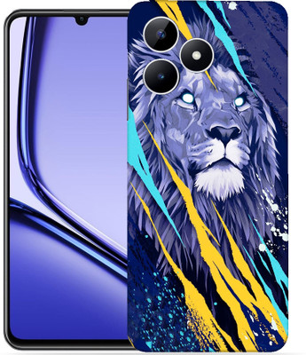 OggyBaba Realme Note 50 Mobile Skin(Text Lion)