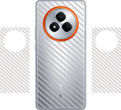 DVANK REALME NARZO 80 PRO 5G, || 3D CARBON FIBER ULTRA-THIN BACK LAMINATION || Mobile Skin(TRANSPARENT)