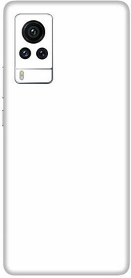 Vcare GadGets Vivo X60 Pro Mobile Skin(White Jet)