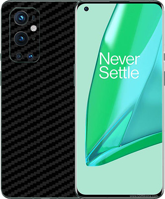 candeal mart Oneplus 9 Pro carbon fiber 3D back skin/ Protective film / Back sticker Mobile Skin(Black)