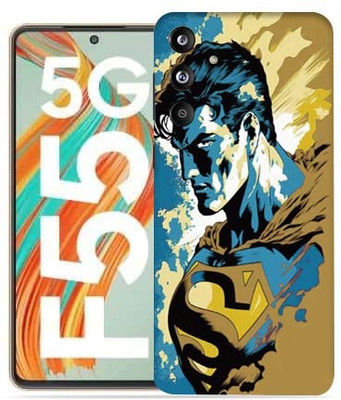 OggyBaba Samsung Galaxy F55 5g Mobile Skin(Angry Superman)