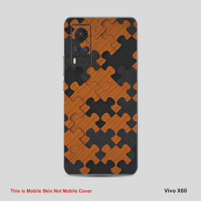VYBE The Smart Choice Vivo X60 Pattern Mobile Skin Mobile Skin(Multi ColourCJ22)