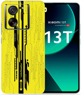 WeCre8 Skin's WeCre8 Skin's Xiaomi 13T 5G Mobile Skin(Yellow CyberPunk)