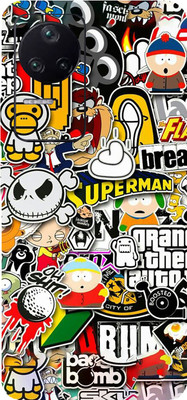 BUGGU POCO F4 5G Mobile Skin(Ultra Super Sticker Bombing Skin With High Matte Finish)