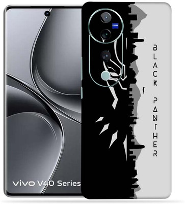 OggyBaba OggyBaba Vivo V40 pro 5g Mobile Skin(Black-Panther)