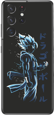 VYBE The Smart Choice galaxy s21 ultra Goku Mobile Skin Mobile Skin(Black 328)