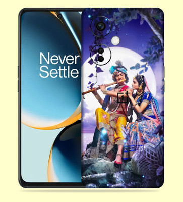 SkinoMania OnePlus Nord CE 3 Lite 5G Mobile Skin(Multicolor Blue-Radha-Krishna)