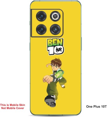 VYBE The Smart Choice One Plus 10T Ben 10 Embossed Mobile Skin(Golden Yellow 25)