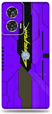 Mclaxa Moto Edge 50 Fusion Mobile Skin(Blue Cyberpunk)