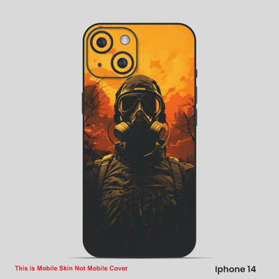 VYBE The Smart Choice iPhone 14 Super Hero Mobile Skin(Judge Orange 6)