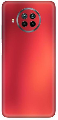 Vcare GadGets Mi 10 T Lite Mobile Skin(Shining Mirror Red)