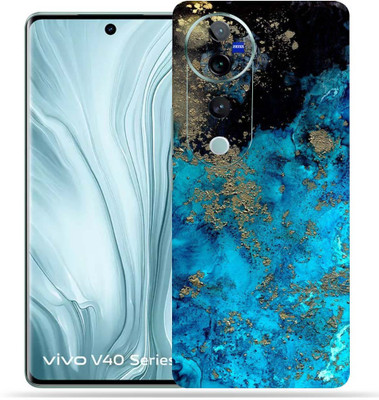 OggyBaba OggyBaba Vivo V40 5g Mobile Skin(Blue Aqua)
