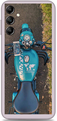 SkinoMania SAMSUNG Galaxy A14 5G Mobile Skin(Multicolor Bullet-royal-enfield-on-Trip)