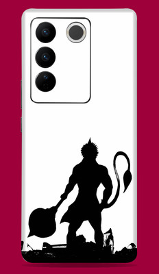 SkinoMania Vivo V27 Pro 5G Mobile Skin(B&W-HANUMAN)