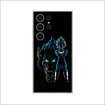 VYBE The Smart Choice galaxy s24 ultra Goku Mobile Skin Mobile Skin(Black 193)